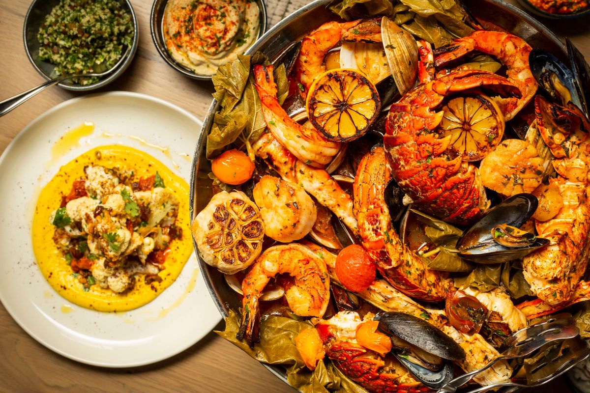 Open Roasted Shellfish Platter
