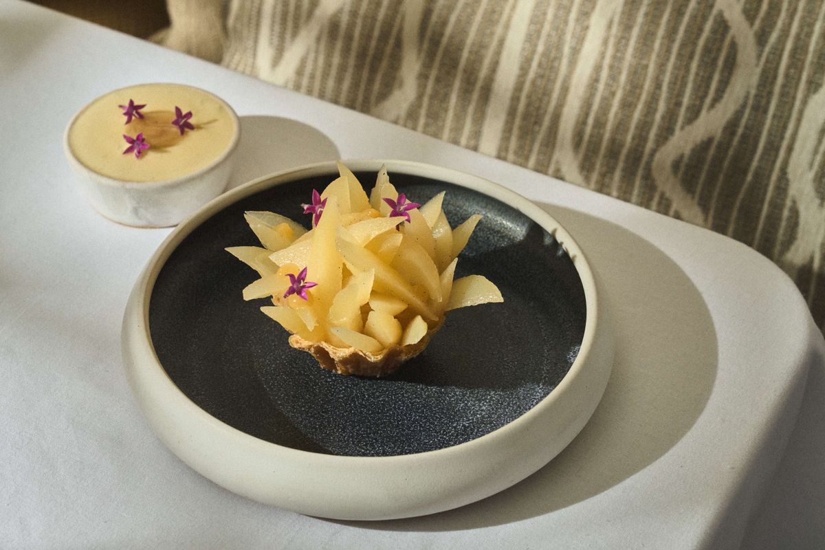 Pear Milk Tart 1