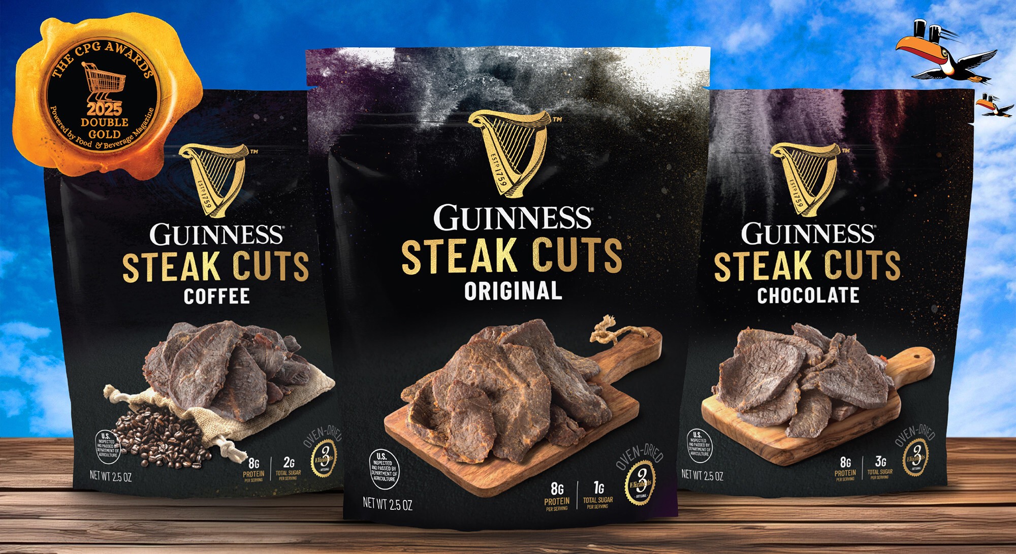 Steak, Not Jerky: Sidari Artisan Brands Partners with Guinness for a Snack Revolution
