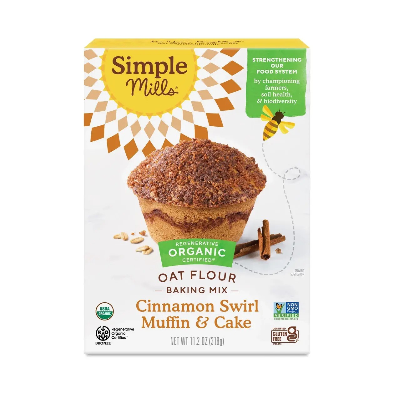 Simple Mills Launches Regenerative Organic Certified Baking Mixes