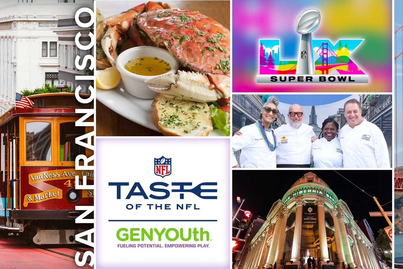 Taste of the NFL 2026 Presented by PepsiCo Brings Star Chefs to San Francisco for Super Bowl Weekend