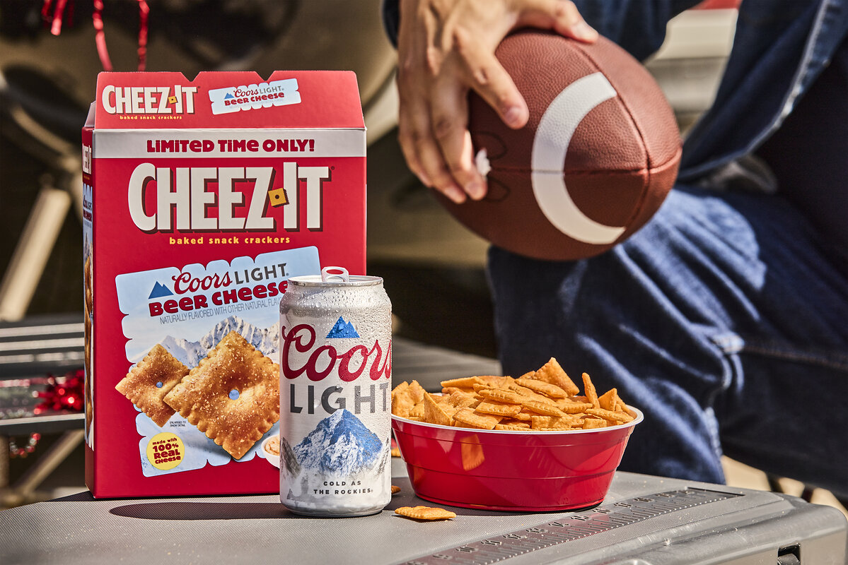 Cheez-It x Coors Light Beer Cheese Crackers Debut — Food & Beverage Magazine