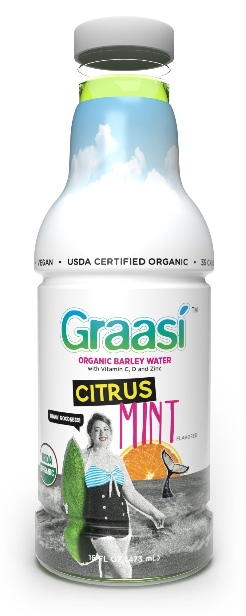 Graasi Debuts the First Certified Organic Barley Water in the U.S.