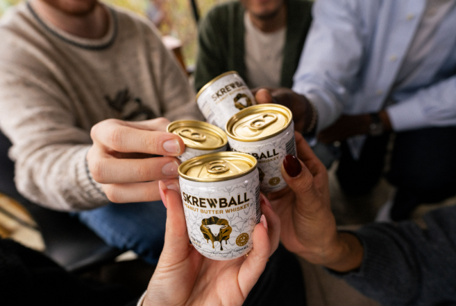Skrewball Whiskey Skrewball 100ml Can
