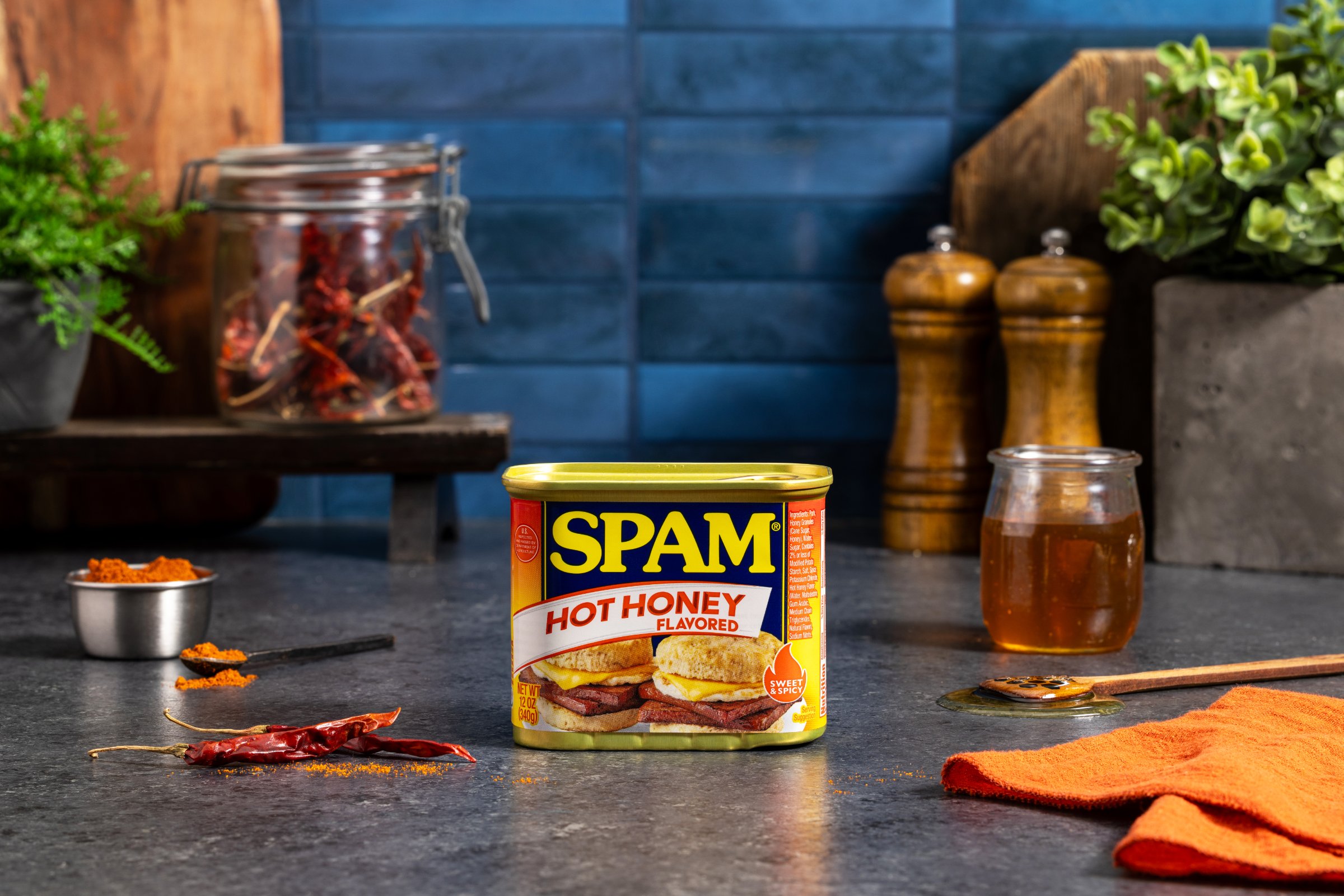 SPAM Hot Honey Launches With Win Son Collab — Food & Beverage Magazine